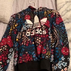 adidas multicolor sweatshirt